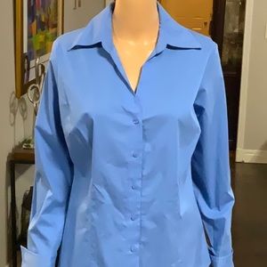 NWT WOMEN’S WORTHINGTON BUTTON DOWN BLOUSE SIZE 10